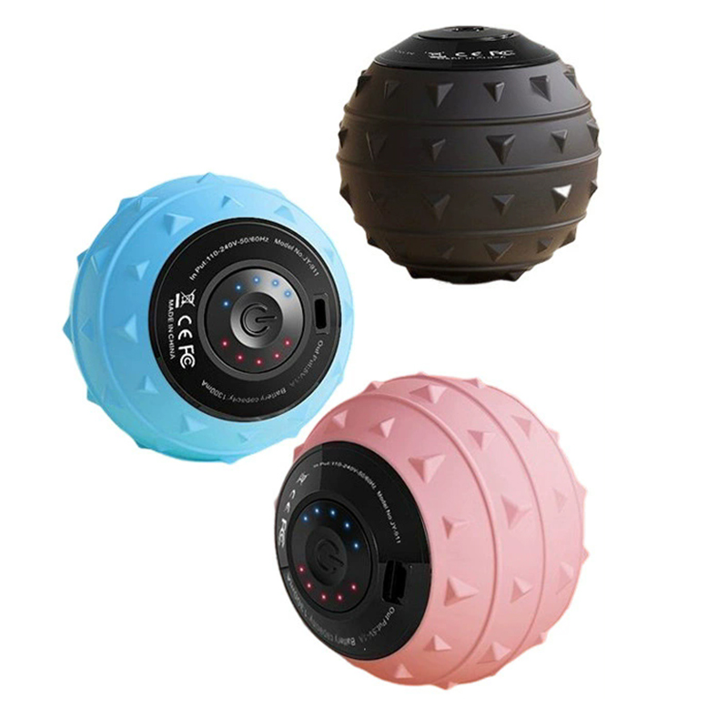 Yoga Fitness Ball - Elektrikli Yoga Masaj Topu, Kas Gerginliğini