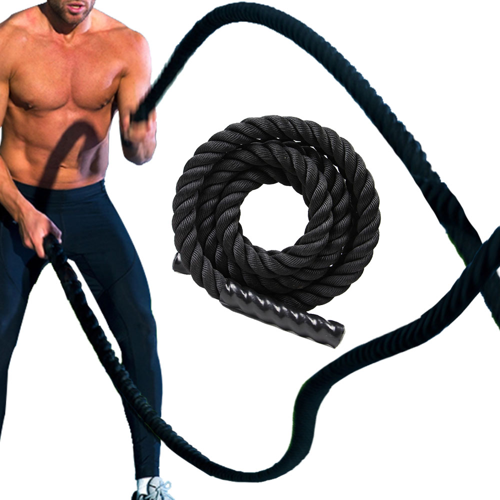 Battle Rope Exercise - Poly Dacron Battle Rope Ev Spor