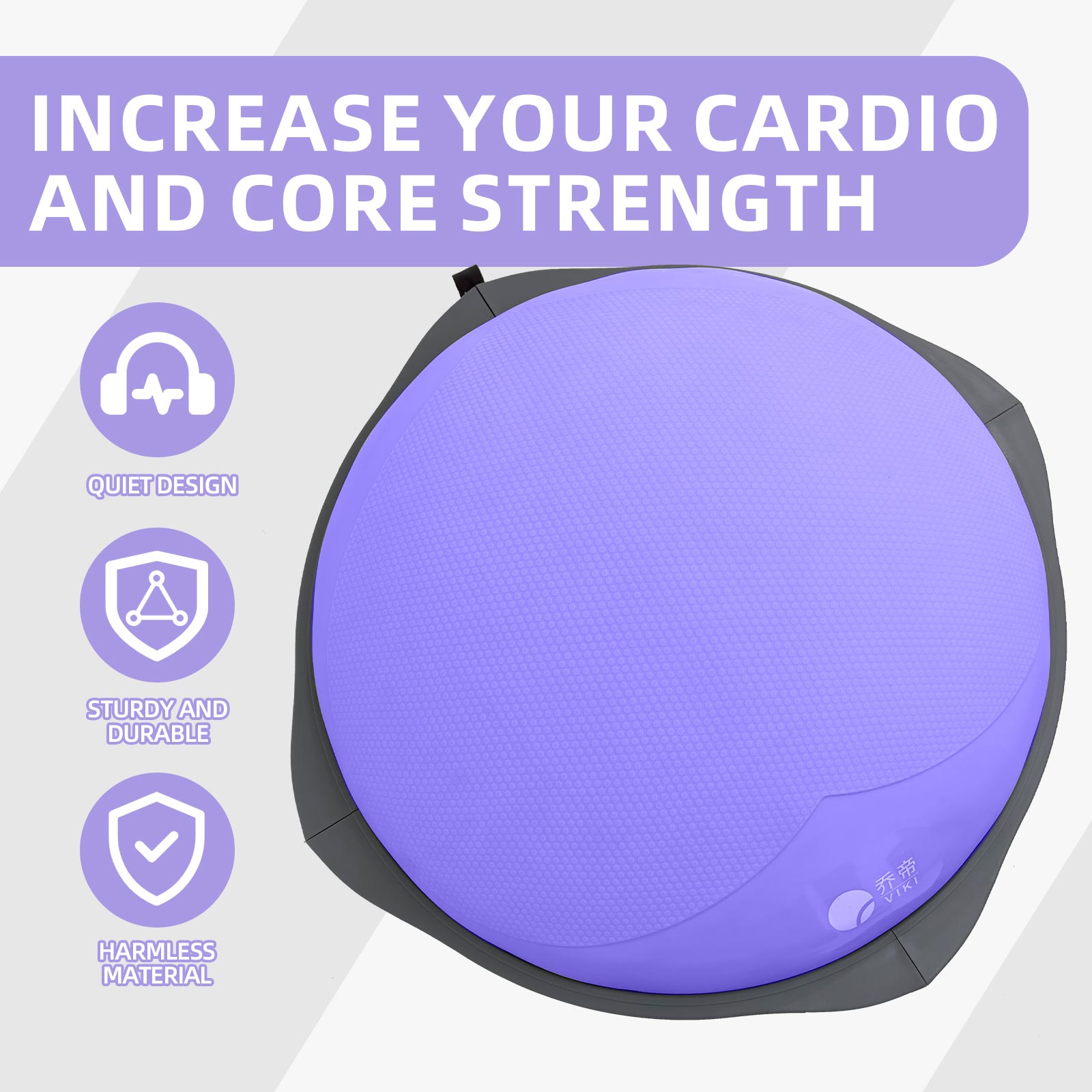 70cm Bosu Denge Topu, Ahşap Ta - Yoga Fitness Ball incelemesi ve fiyatı