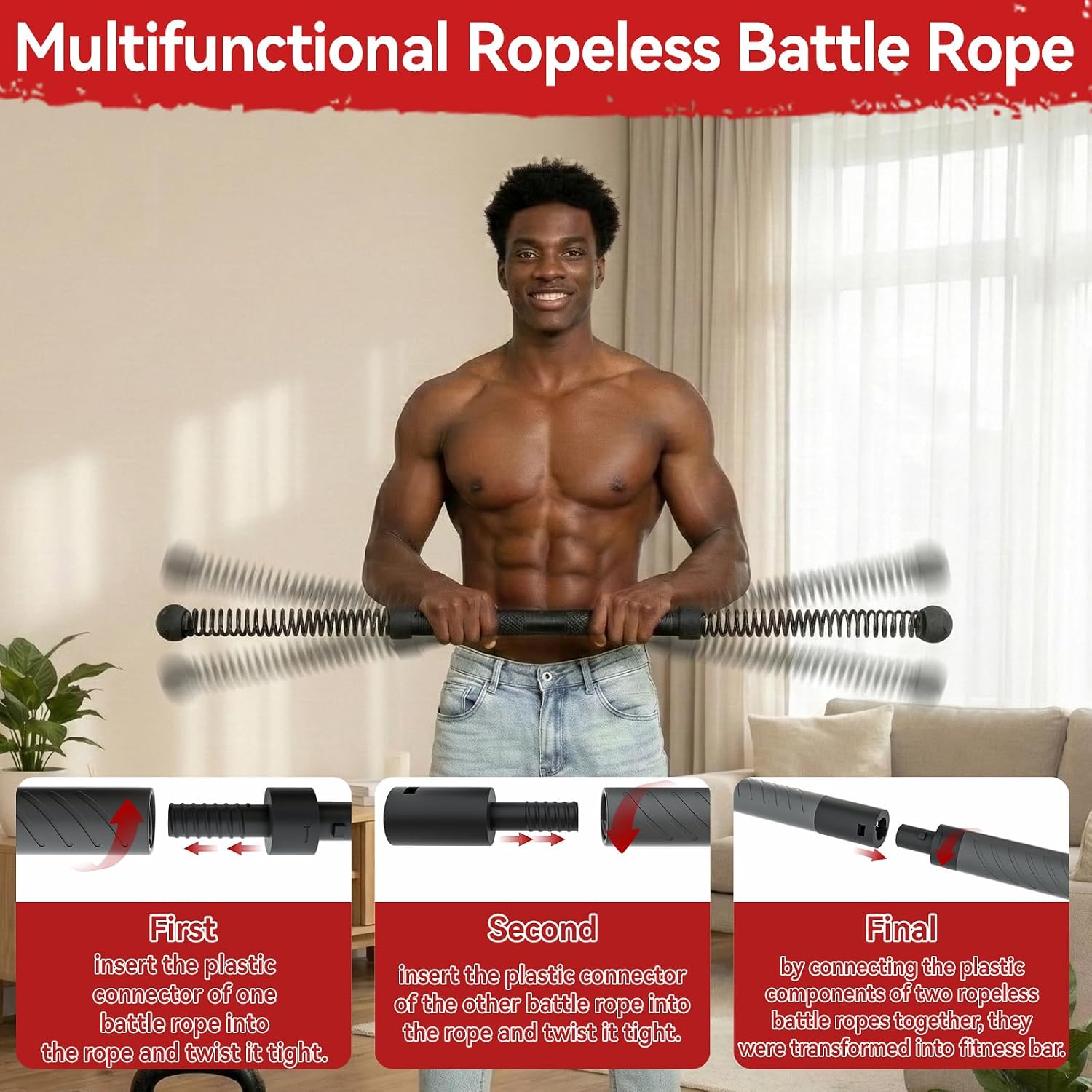 2'si 1 Arada Geliştirilmiş Kab - Battle Rope Exercise incelemesi ve fiyatı